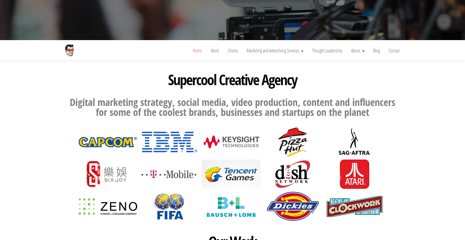 Supercoolcreative.com Project